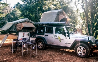 Camper van or 4x4 camper rentals in Costa Rica