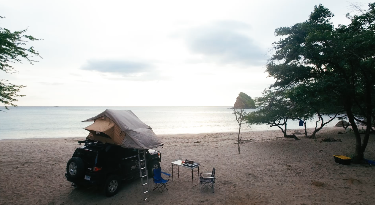 Beach Camping Costa Rica