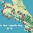 Campsites of Costa Rica 2016 map