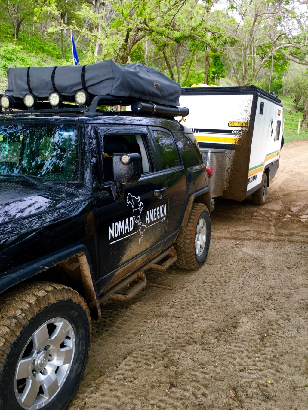 camper 4x4 fj cruiser