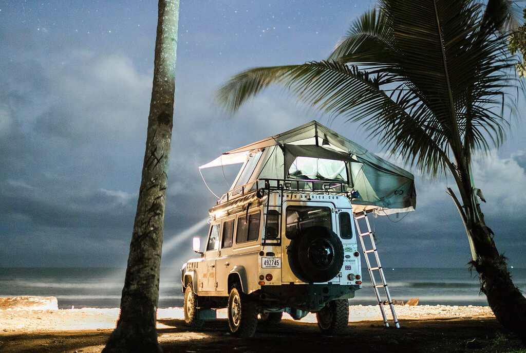 Camping in Costa Rica