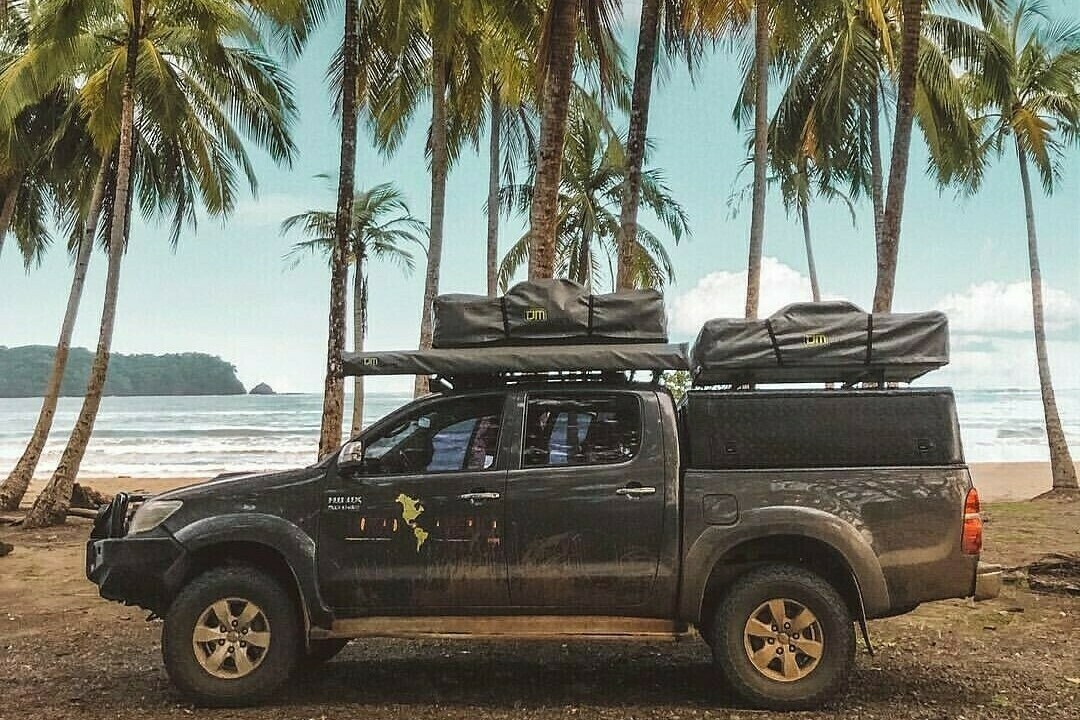 Double Rooftop tent Hilux