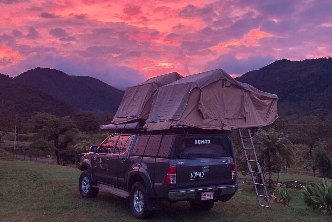 Hilux Double Rooftop tent